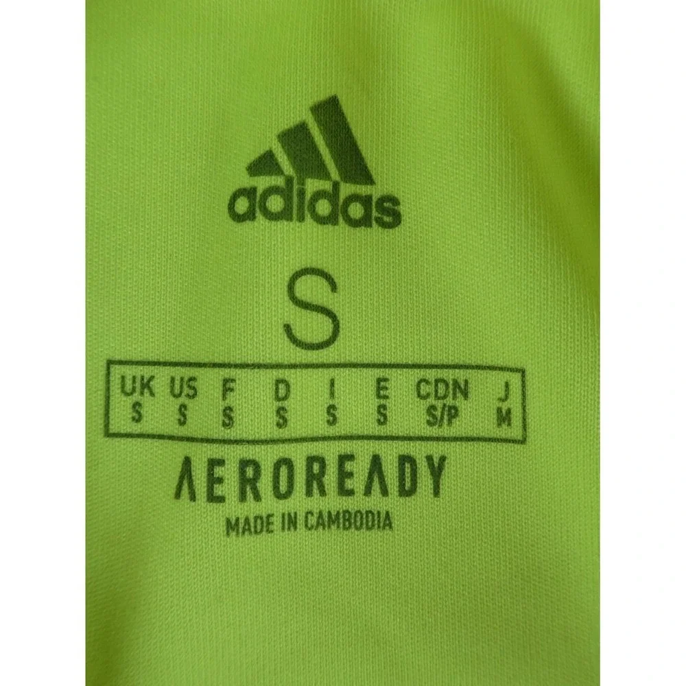 Adidas Black Signal Green Solar Yellow Two Piece Jersey Pants Unisex W-M M-S